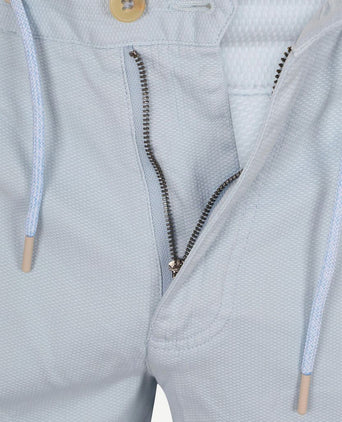 Suitable ferdi short ice blauw | Slim-fit