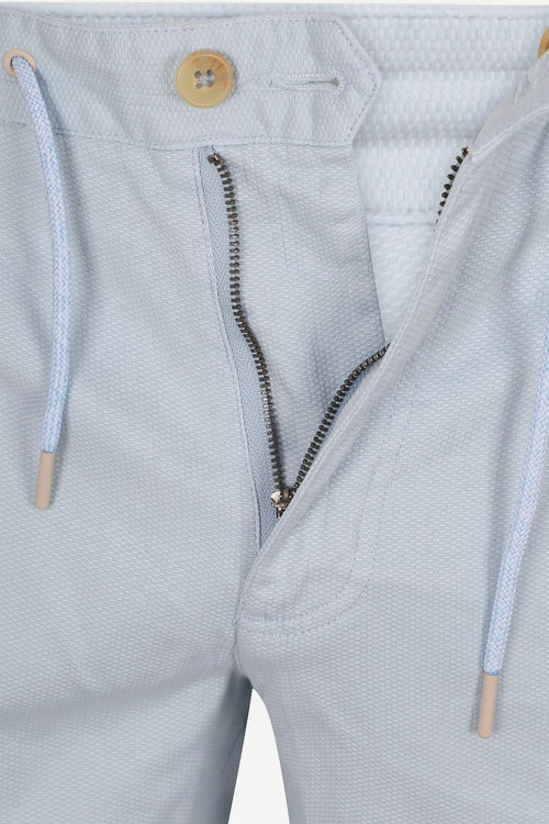 Suitable ferdi short ice blauw | Slim-fit