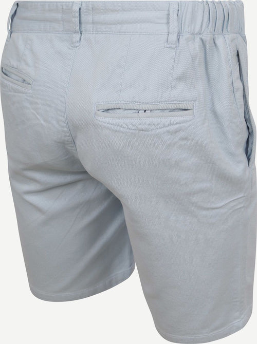 Suitable ferdi short ice blauw | Slim-fit