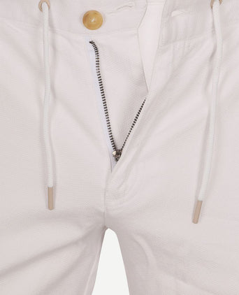 Suitable ferdi short off white | Slim-fit