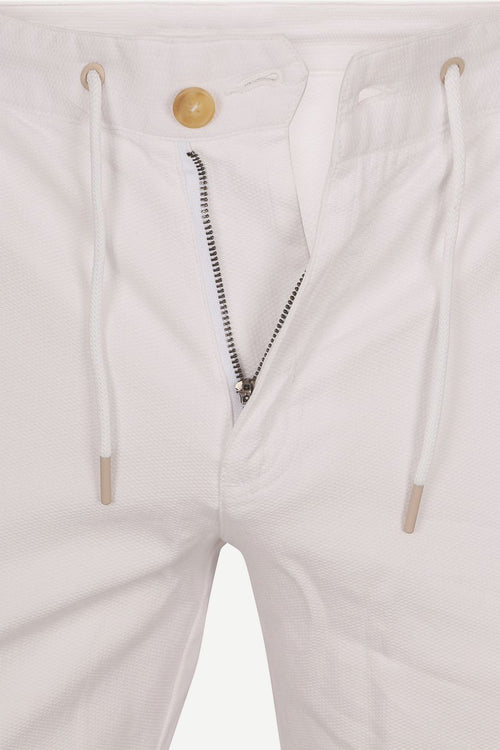 Suitable ferdi short off white | Slim-fit