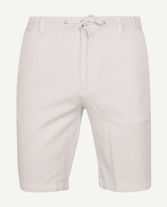 Suitable ferdi short off white | Slim-fit