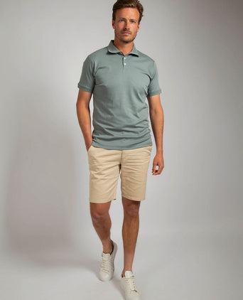 Suitable ferdinand short beige | Slim-fit