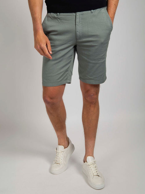 Suitable ferdinand short steel groen | Slim-fit