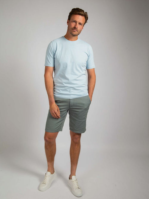 Suitable ferdinand short steel groen | Slim-fit