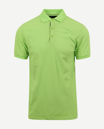 Suitable fluo a polo fel groen | Slim-fit