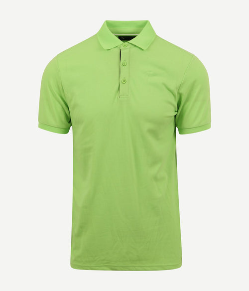 Suitable fluo a polo fel groen | Slim-fit