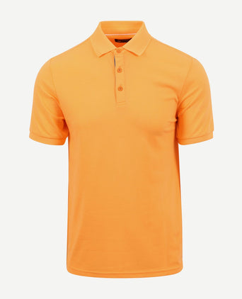 Suitable fluo a polo fel oranje | Slim-fit