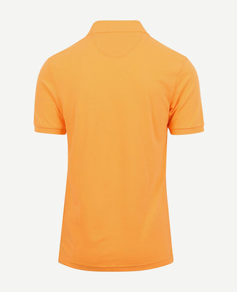 Suitable fluo a polo fel oranje | Slim-fit