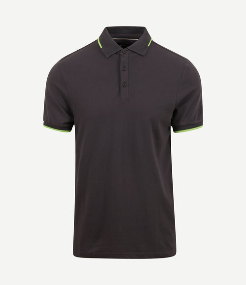 Fluo b polo antraciet