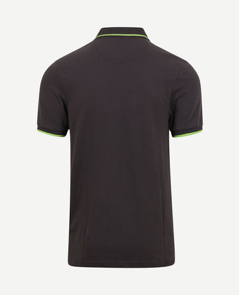 Fluo b polo antraciet