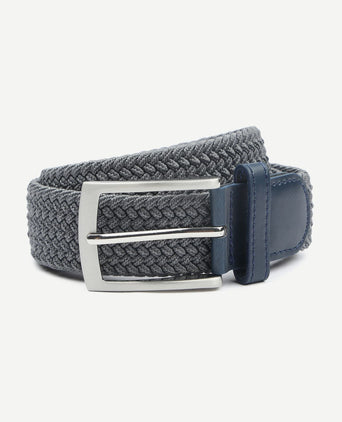 Suitable geweven riem antraciet