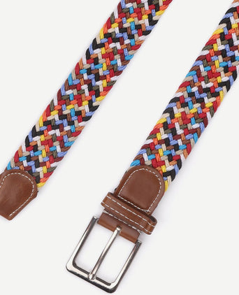 Suitable geweven riem multicolour