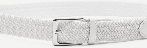 Suitable geweven riem wit