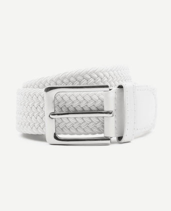 Geweven riem wit