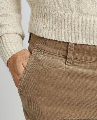 halve rits pullover boiled wool ecru