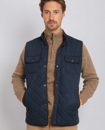 Suitable halve rits trui tweed wol blend beige | Regular-fit