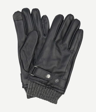 Handschoen nappa leer zwart Handschoen nappa leer zwart