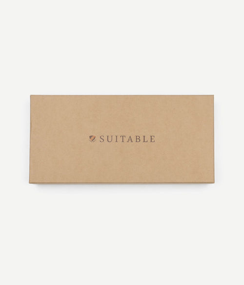 Suitable handschoen leer zwart