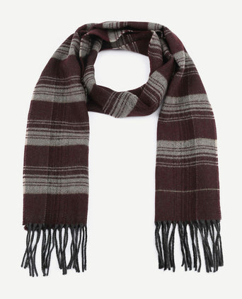 Suitable heren sjaal acryl ruit 20-03