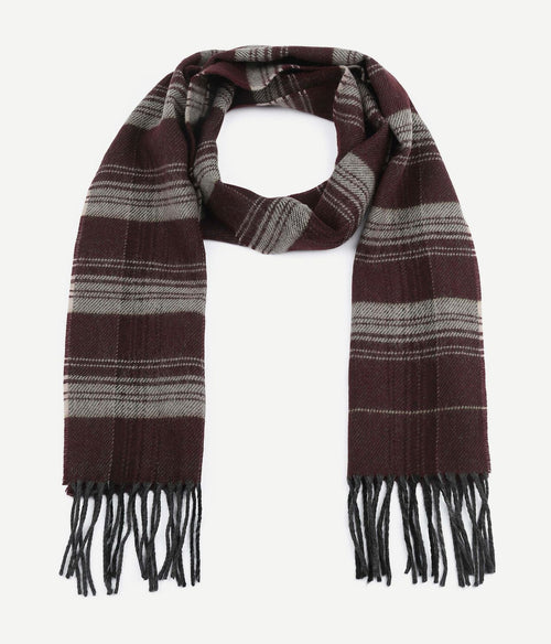 Suitable heren sjaal acryl ruit 20-03