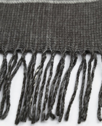 Suitable heren sjaal acryl ruit zwart 21-09