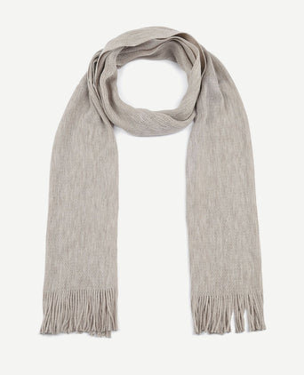 Suitable heren sjaal beige