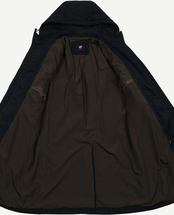 Suitable hood coat donkerblauw