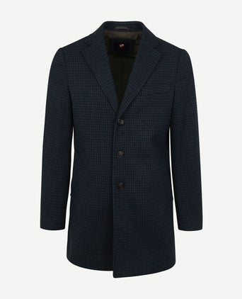 Suitable hood coat donkerblauw