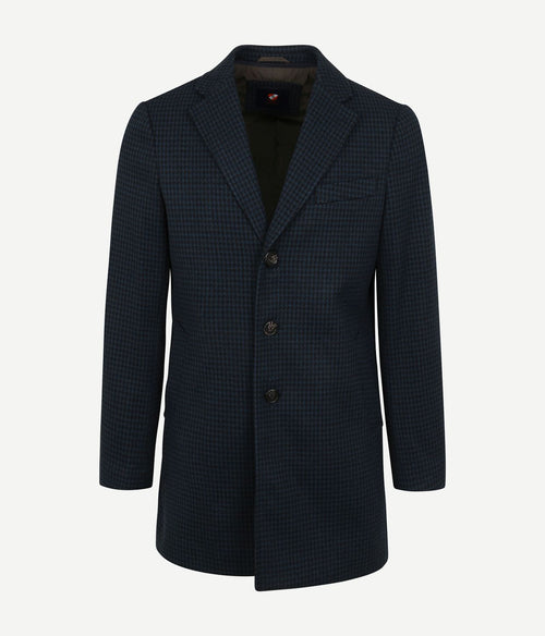 Suitable hood coat donkerblauw