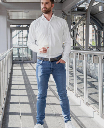 Suitable hume jeans mid blue