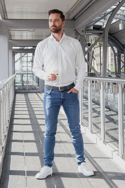 Suitable hume jeans mid blue