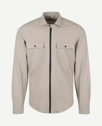 Jacket shirt beige