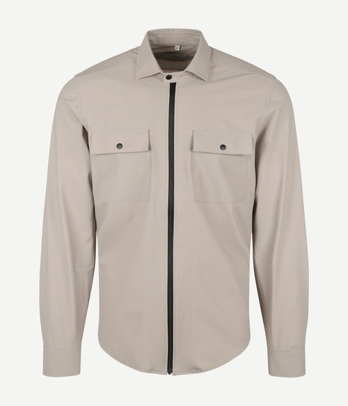 Jacket shirt beige