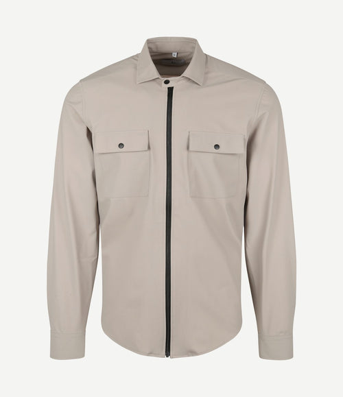 Jacket shirt beige