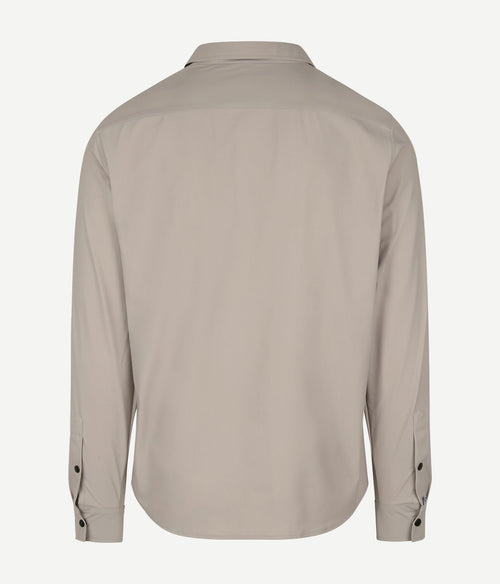 Suitable jacket shirt beige