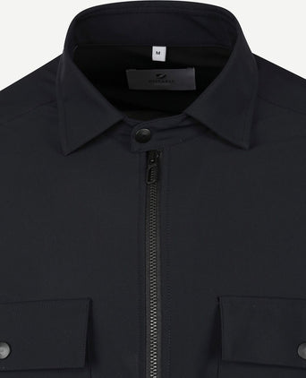 Suitable jacket shirt donkerblauw