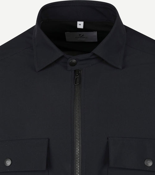 Suitable jacket shirt donkerblauw