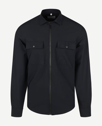 Suitable jacket shirt donkerblauw