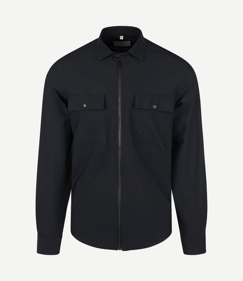 Jacket shirt donkerblauw