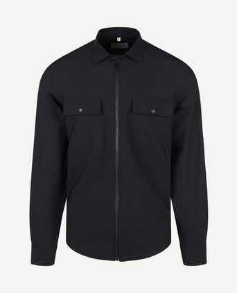 Jacket shirt donkerblauw