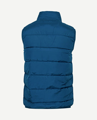 Bodywarmer mountain mid blauw