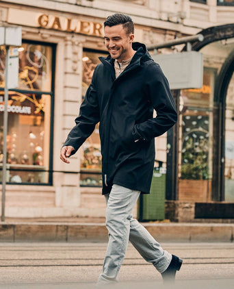 Jas softshell eleganto zwart
