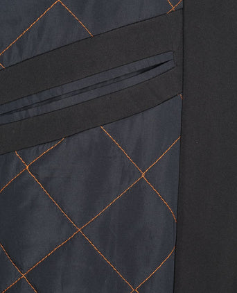 Jas hood tech donkerblauw