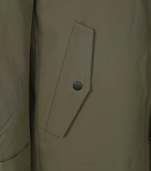 Suitable jas hood tech olijfgroen