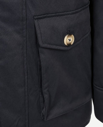 Jas snowtrack donkerblauw