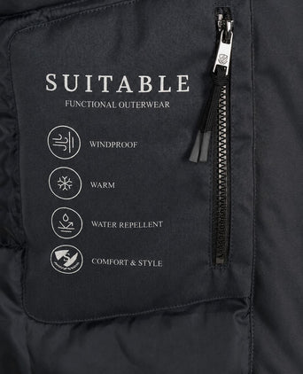 Jas snowtrack donkerblauw
