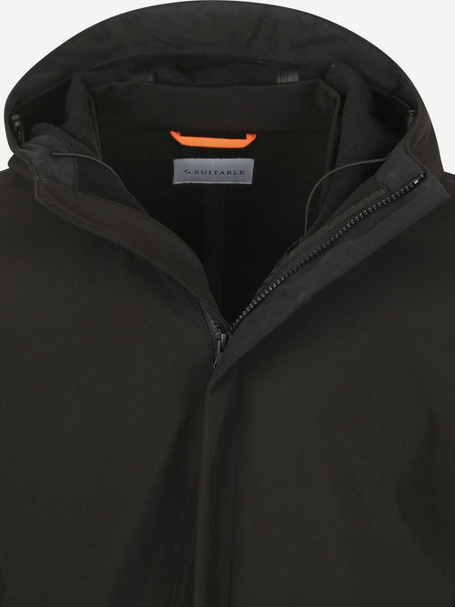 Jas softshell eleganto zwart