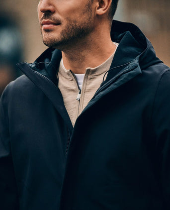 Jas softshell eleganto zwart