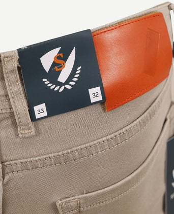 Suitable kant jeans beige